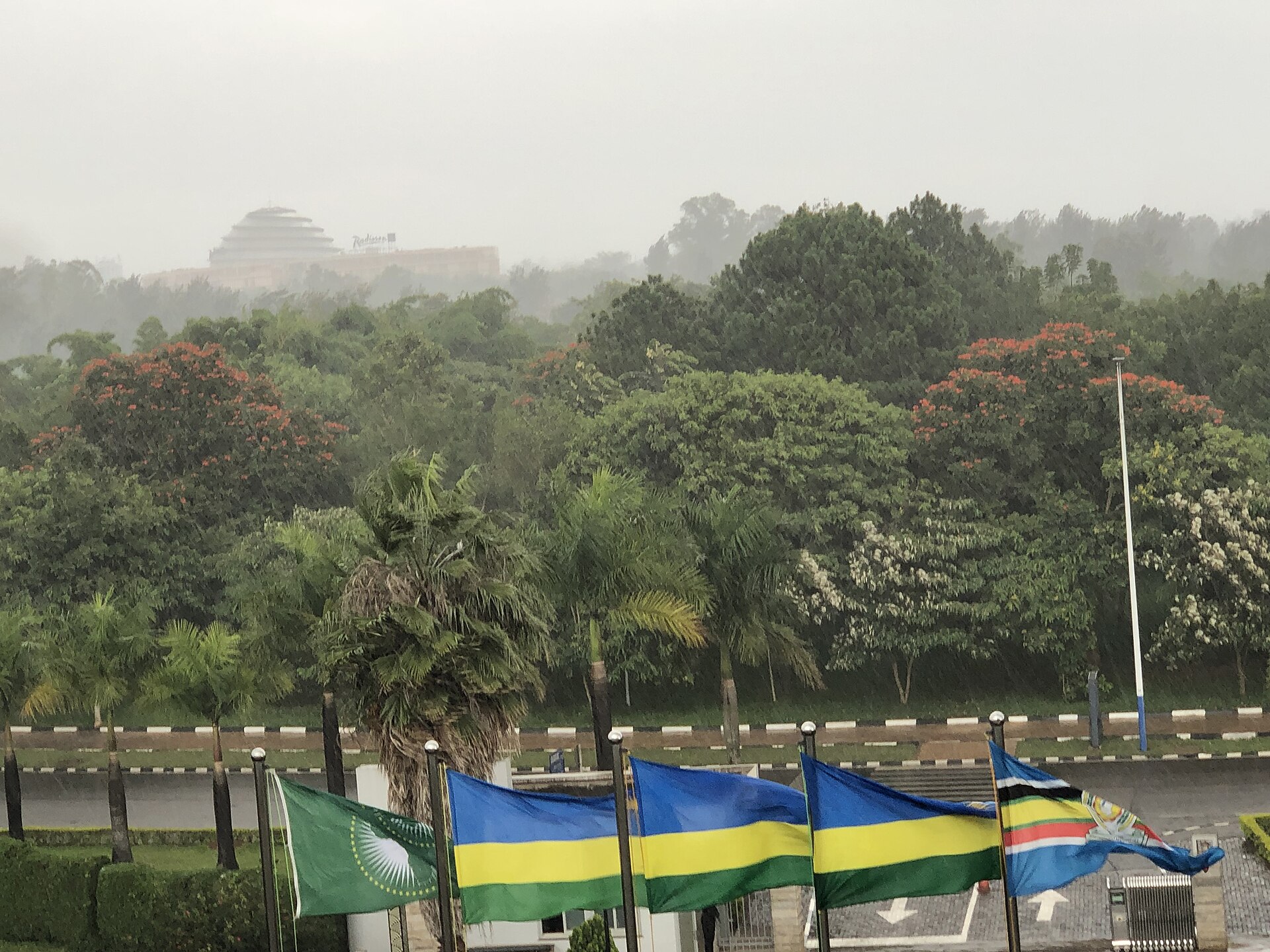 Kigali skyline