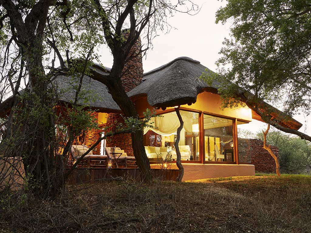 Suite interior at Sanctuary Makanyane Safari Lodge