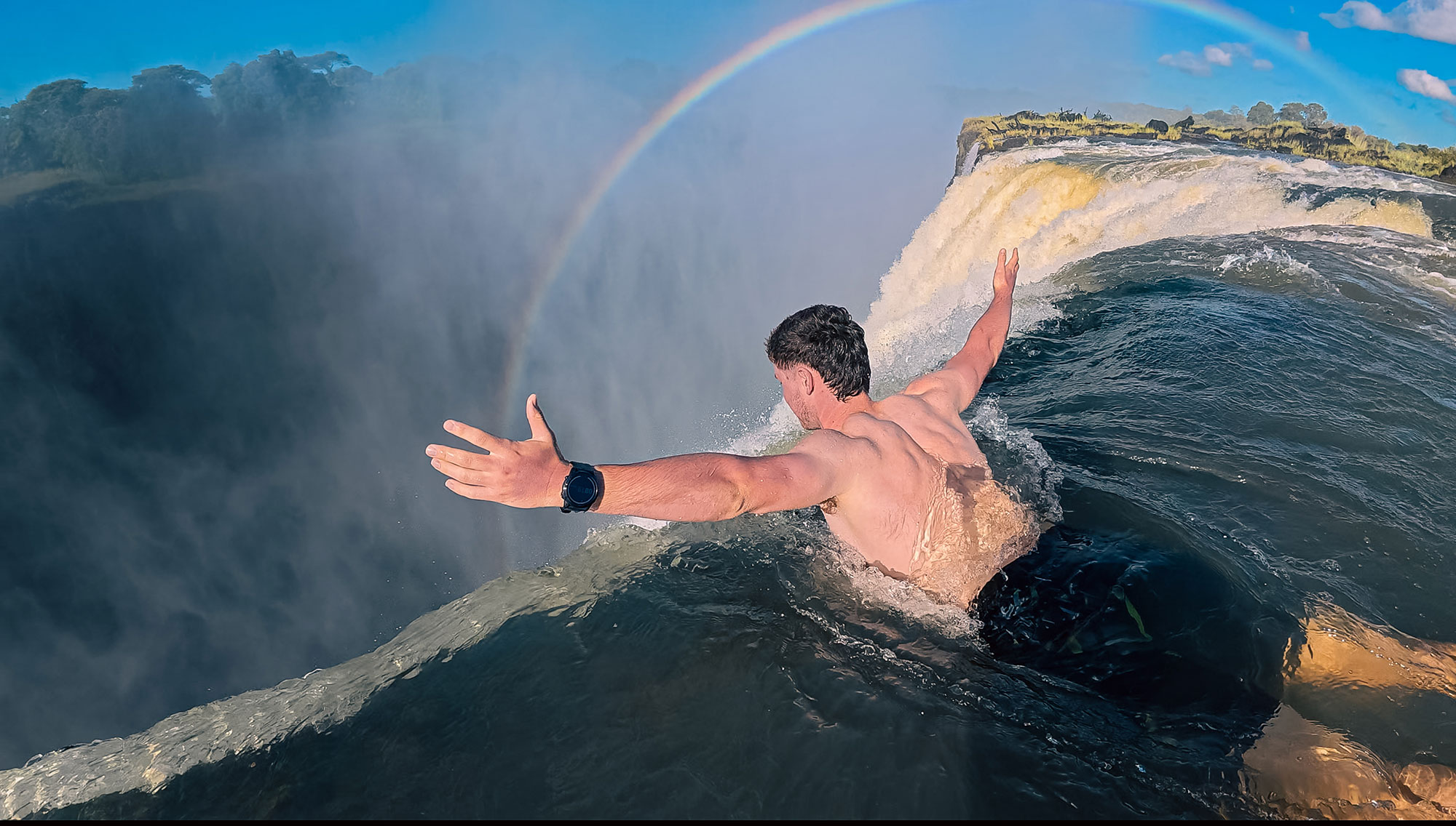 Devil's Pool infinity edge, Victoria Falls