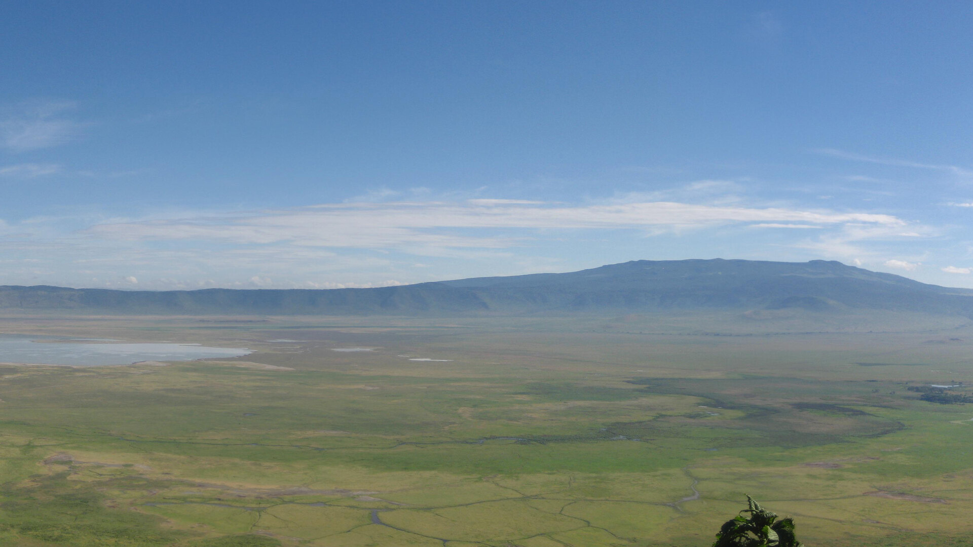 Ngorongoro Crater at dawn with the Great Rift Valley wall rising above the caldera floor and herds of wildebeest grazing below, Tanzania — the 10 best luxury safari lodges in Tanzania for 2026 and 2027