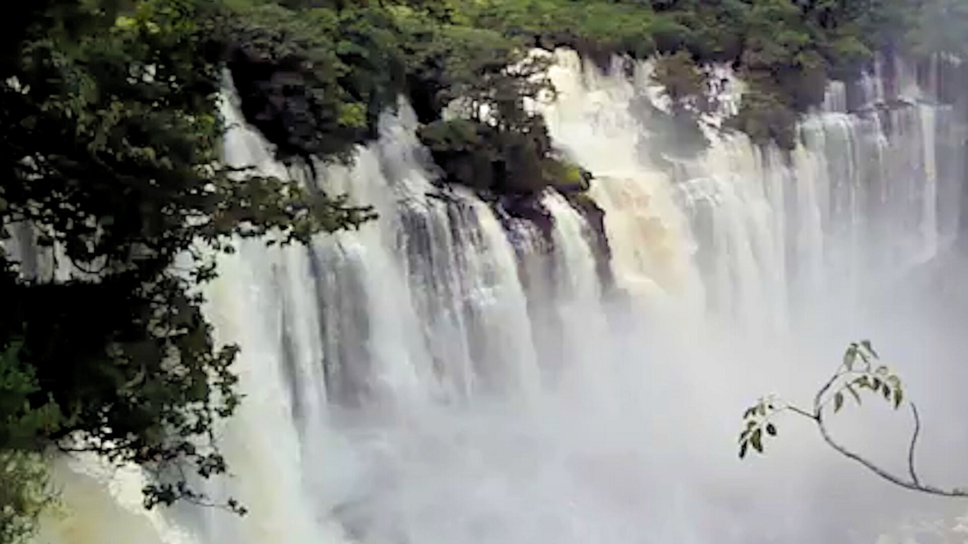 The thundering Kalandula Falls in Malanje, Angola — the dry season, May to October, is the best time to visit Angola
