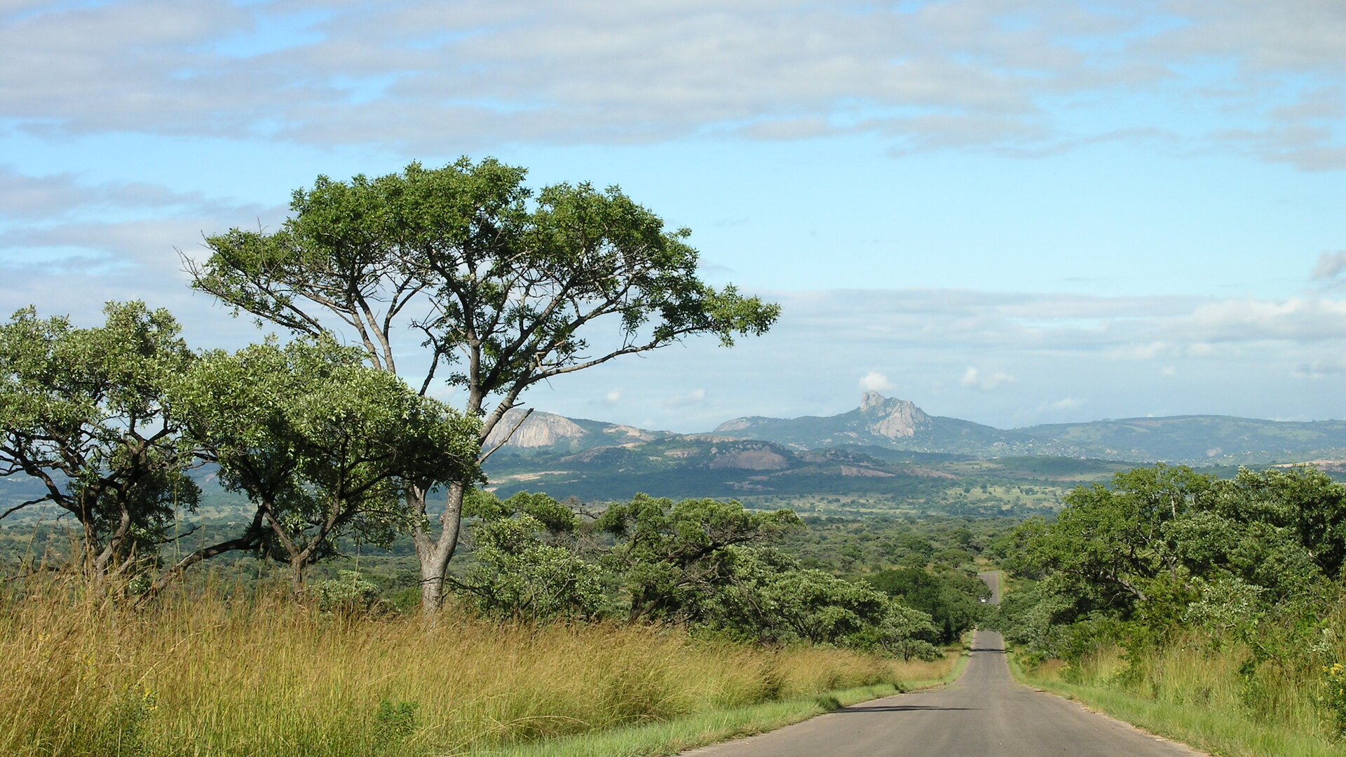 A road winding through the hills towards the Kruger lowveld