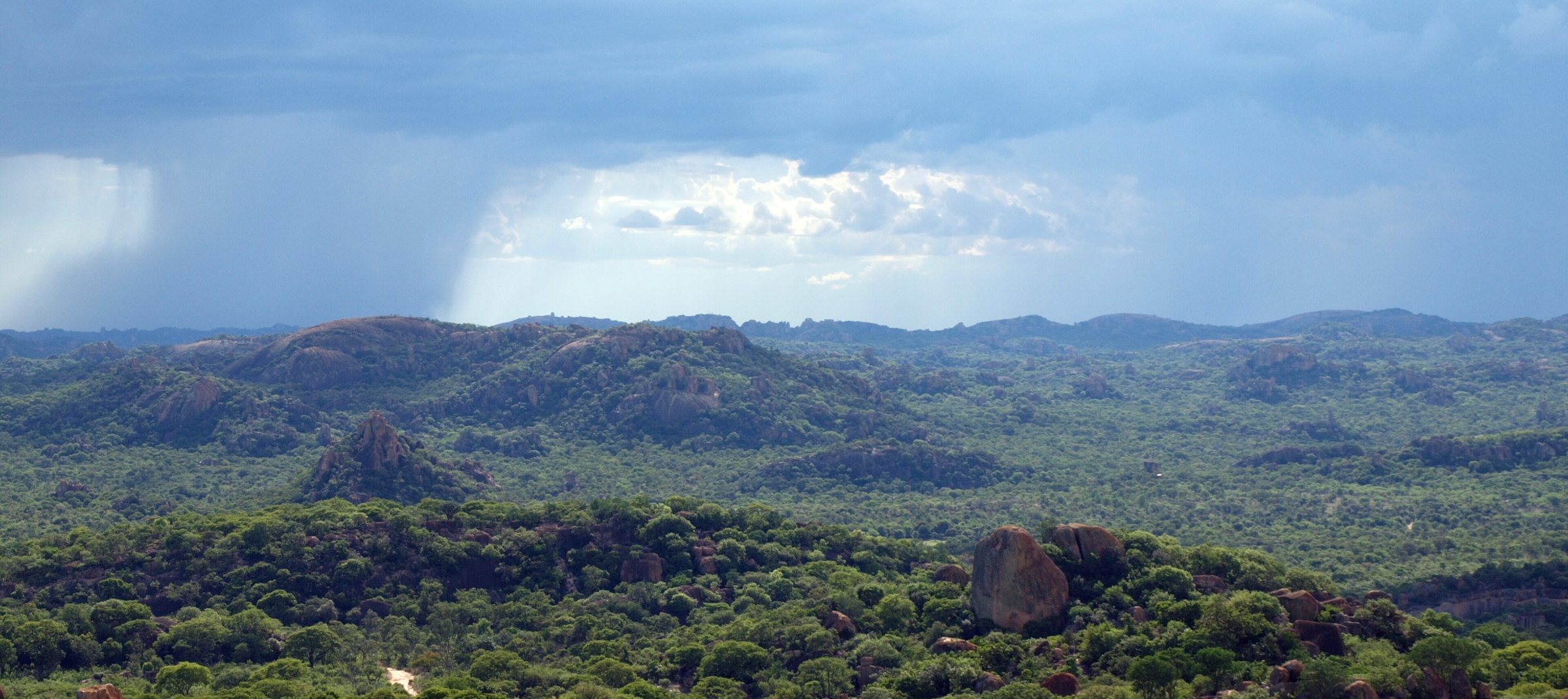 Matobo Hills safari landscape