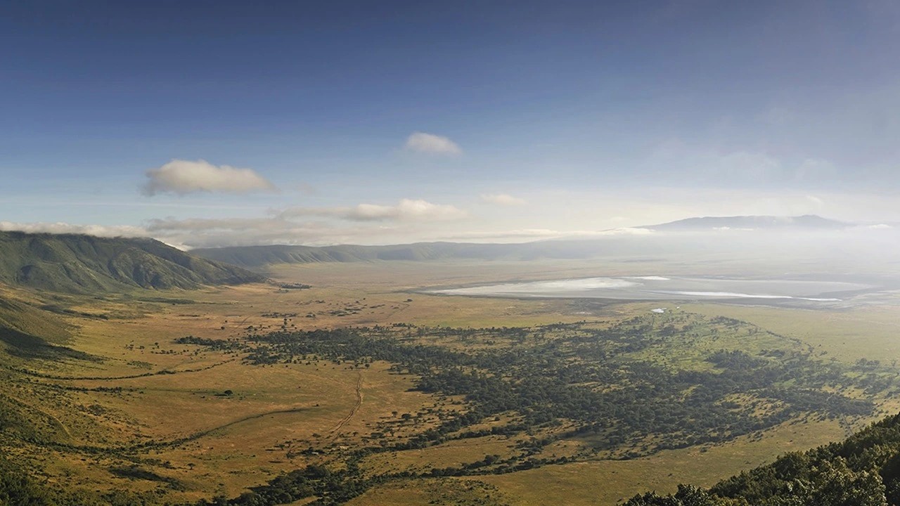 Ngorongoro Conservation Area safari landscape