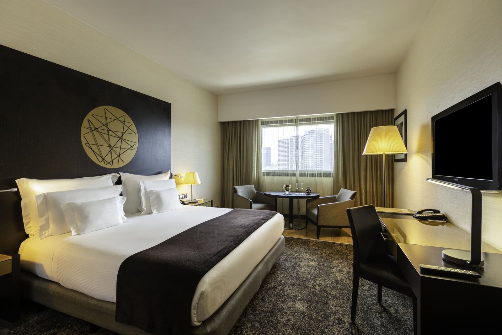 EPIC SANA Luanda luxury room — night before Cangandala expedition