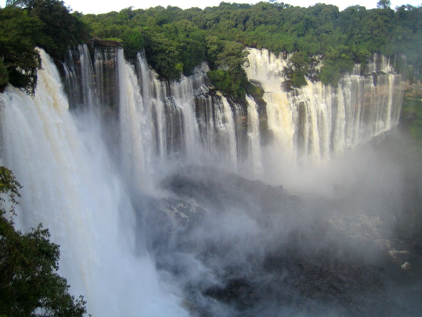 Kalandula Falls classic view, Angola