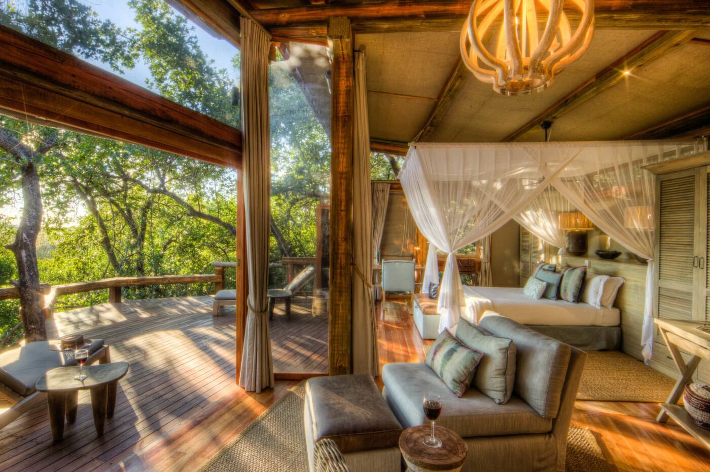 Oddballs Camp rustic tented camp near Chief's Island