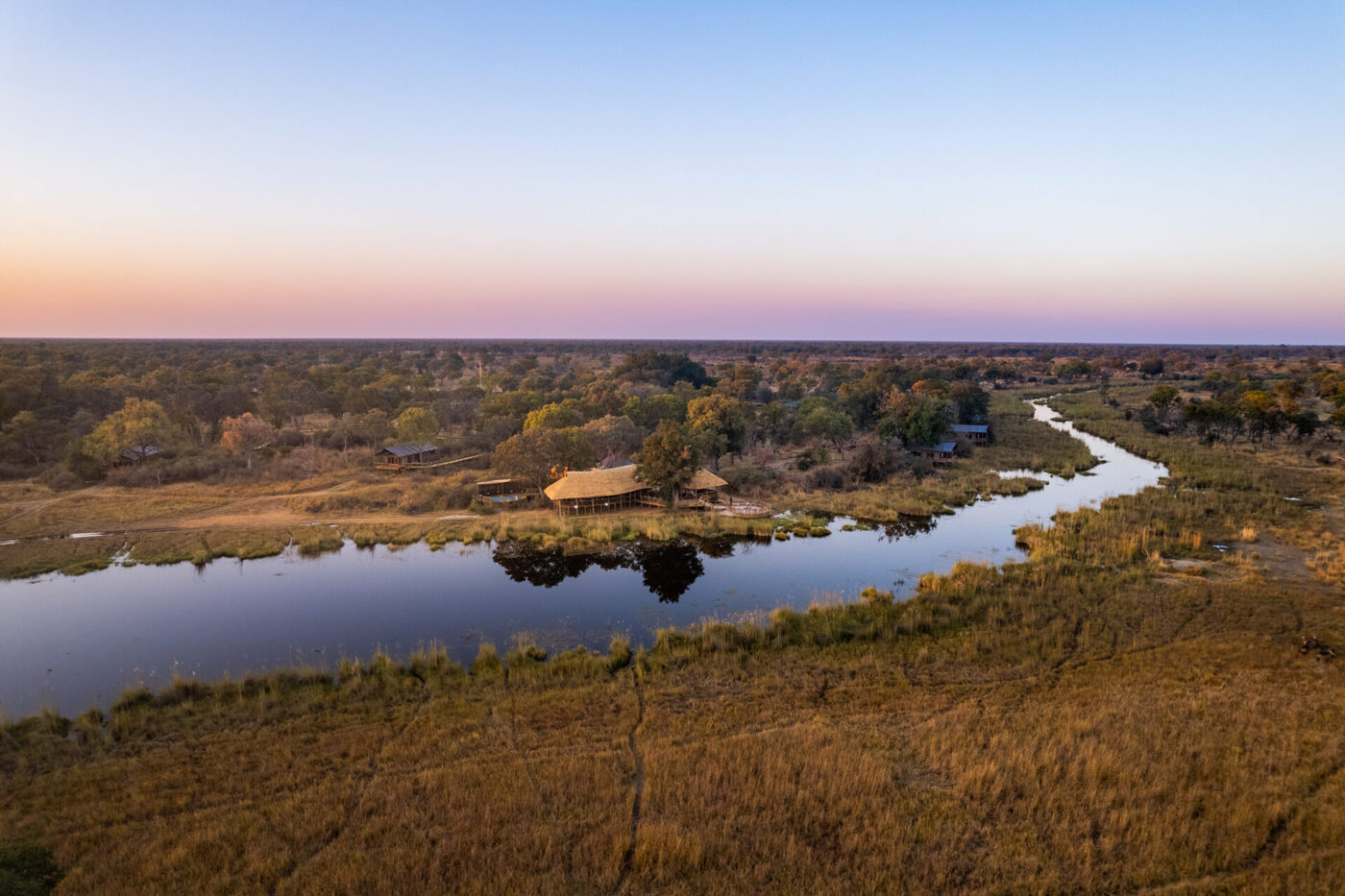 Oddballs Camp Okavango Delta floodplain birdlife and quiet waterways