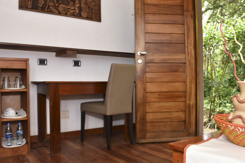 La Grillade restaurant interior at Club du Lac Tanganyika