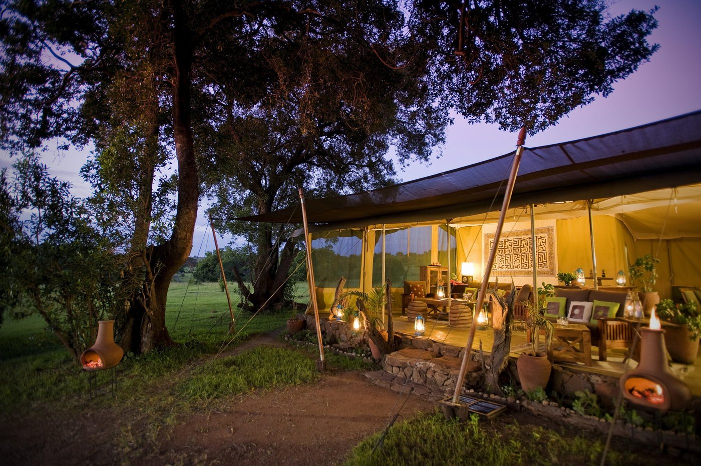 Conservancy Camps — lodge setting in the wild