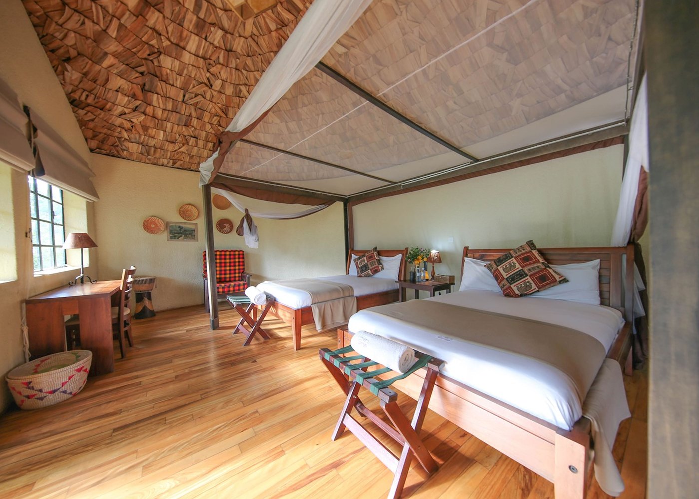 Mahogany Springs — suite interior and private deck