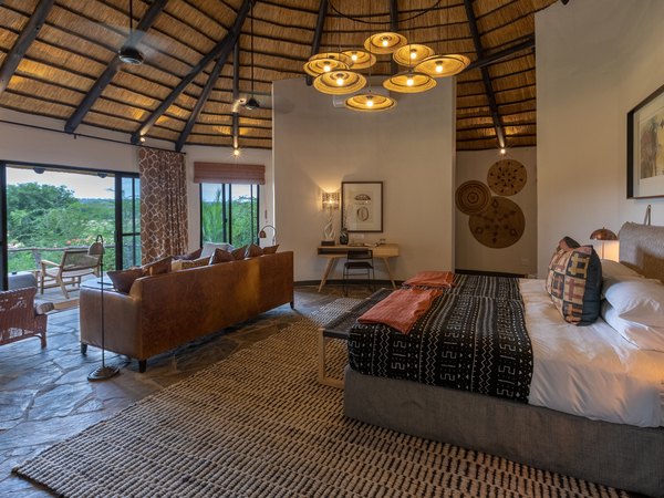 MalaMala Main Camp overlooking the Sand River in the Sabi Sands