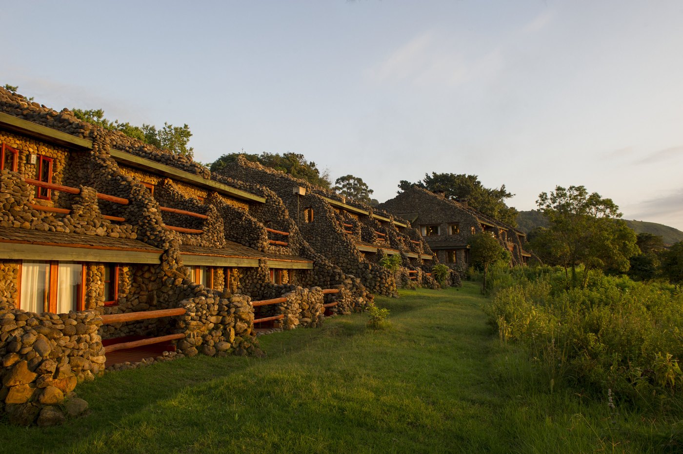 Ngorongoro Serena — suite interior and private deck