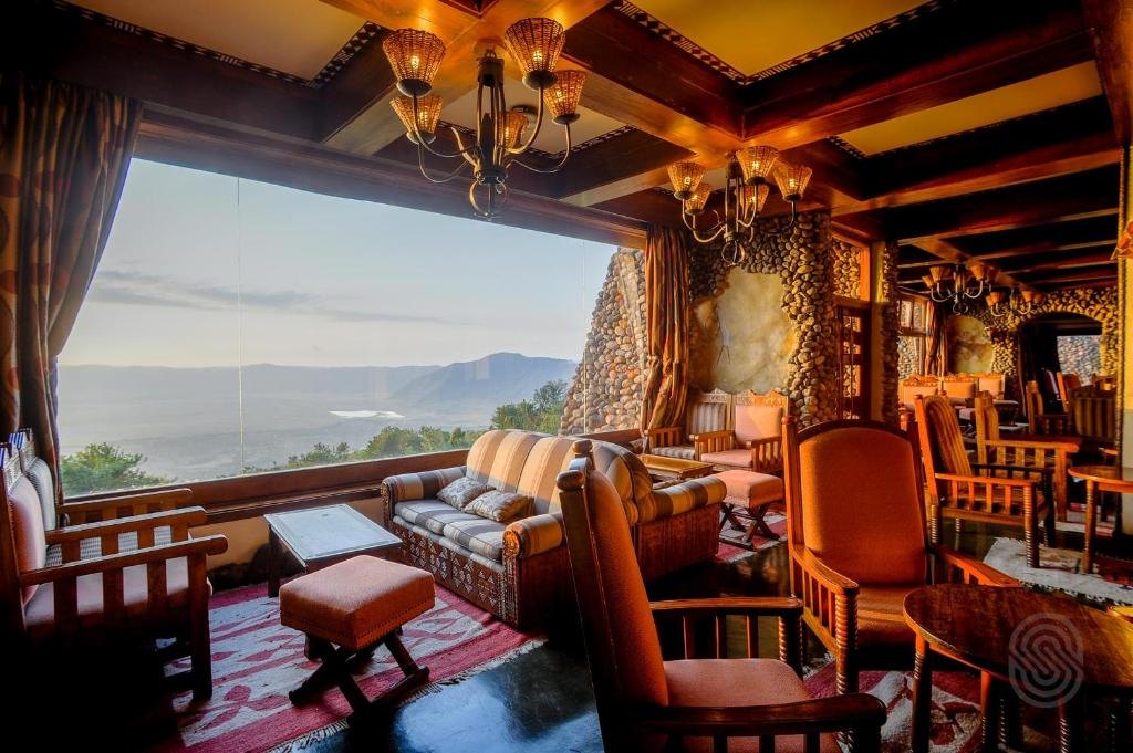 Ngorongoro Serena Safari Lodge game drive on the crater floor