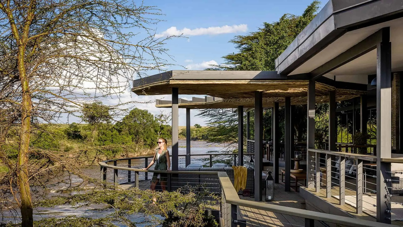 Sanctuary Olonana — lodge setting in the wild