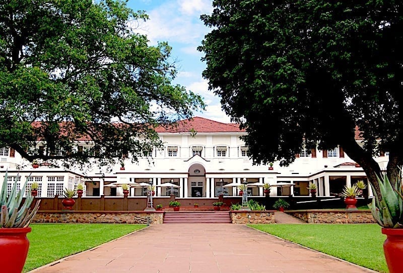 Victoria Falls Hotel — lodge setting in the wild