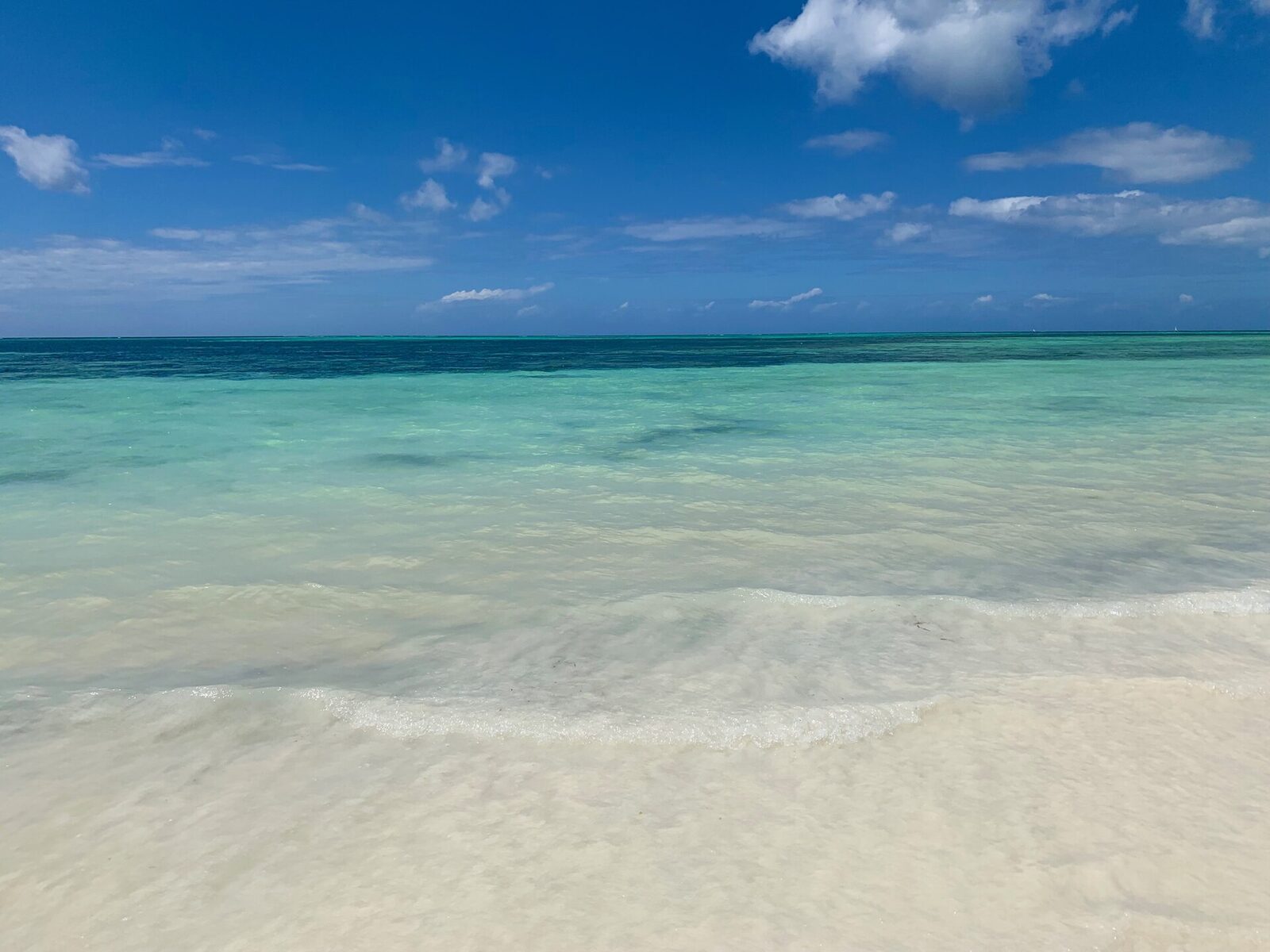 A beach at Kiwengwa on the east coast of Zanzibar