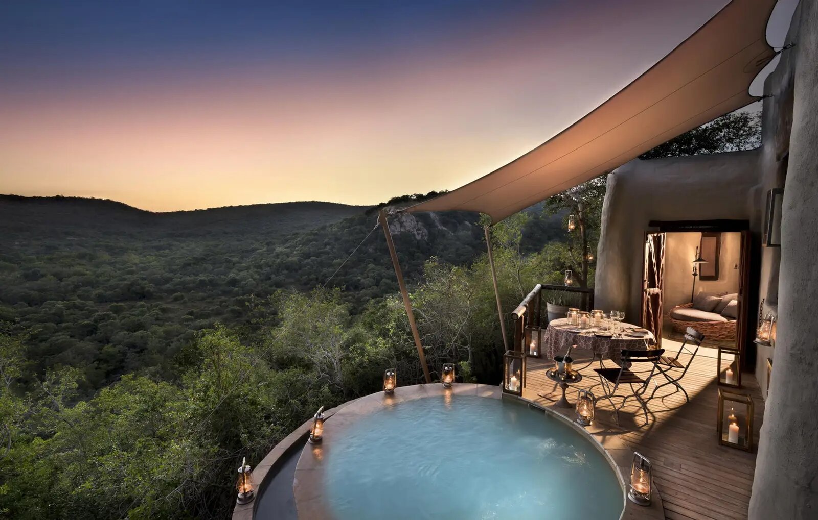 Phinda — lounge and living space